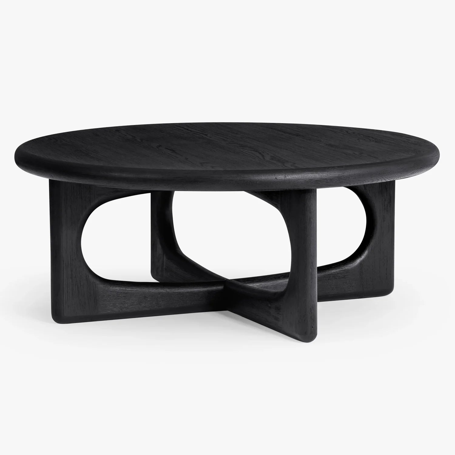 Co. House Designs Eva Oak Black Coffee Table