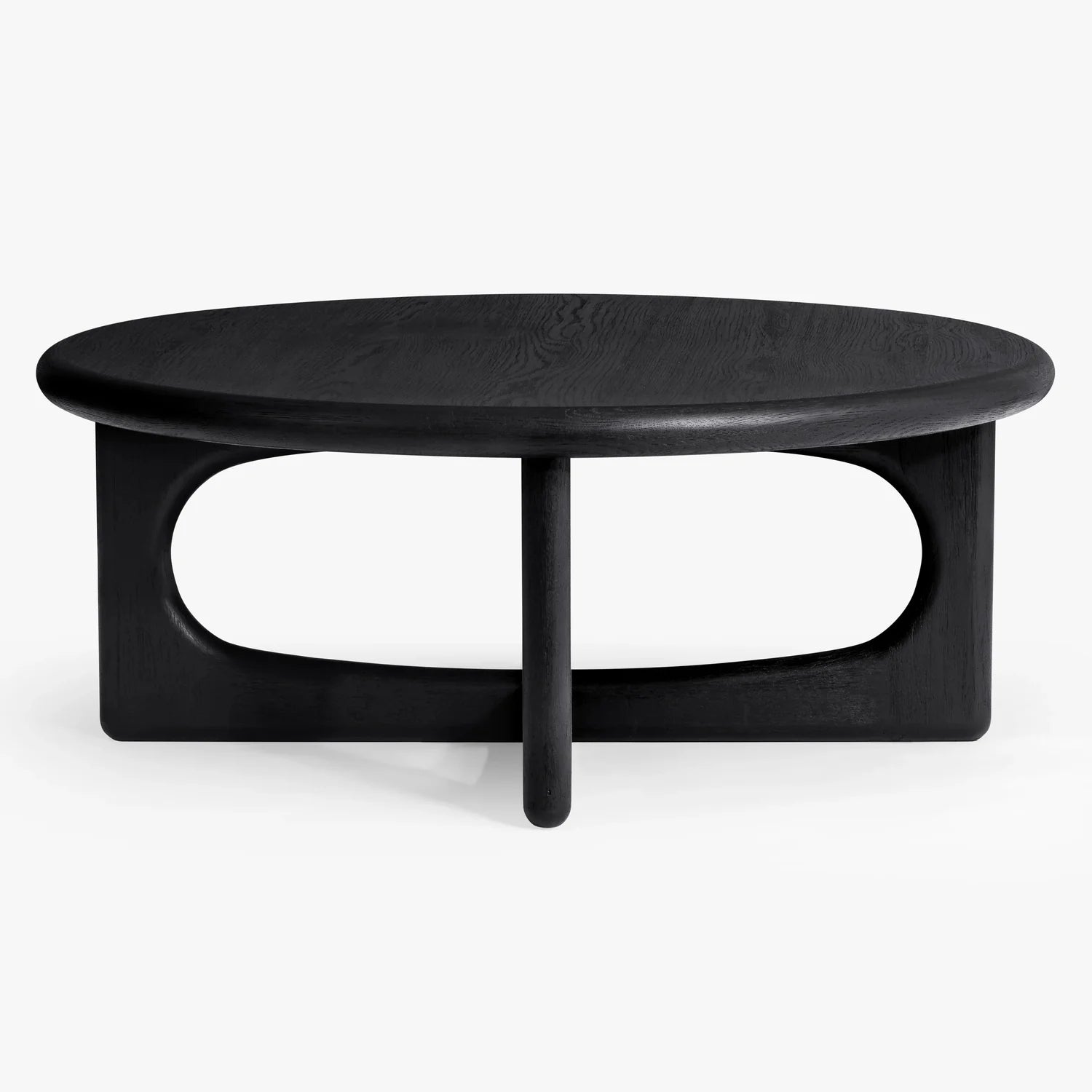 Co. House Designs Eva Oak Black Coffee Table