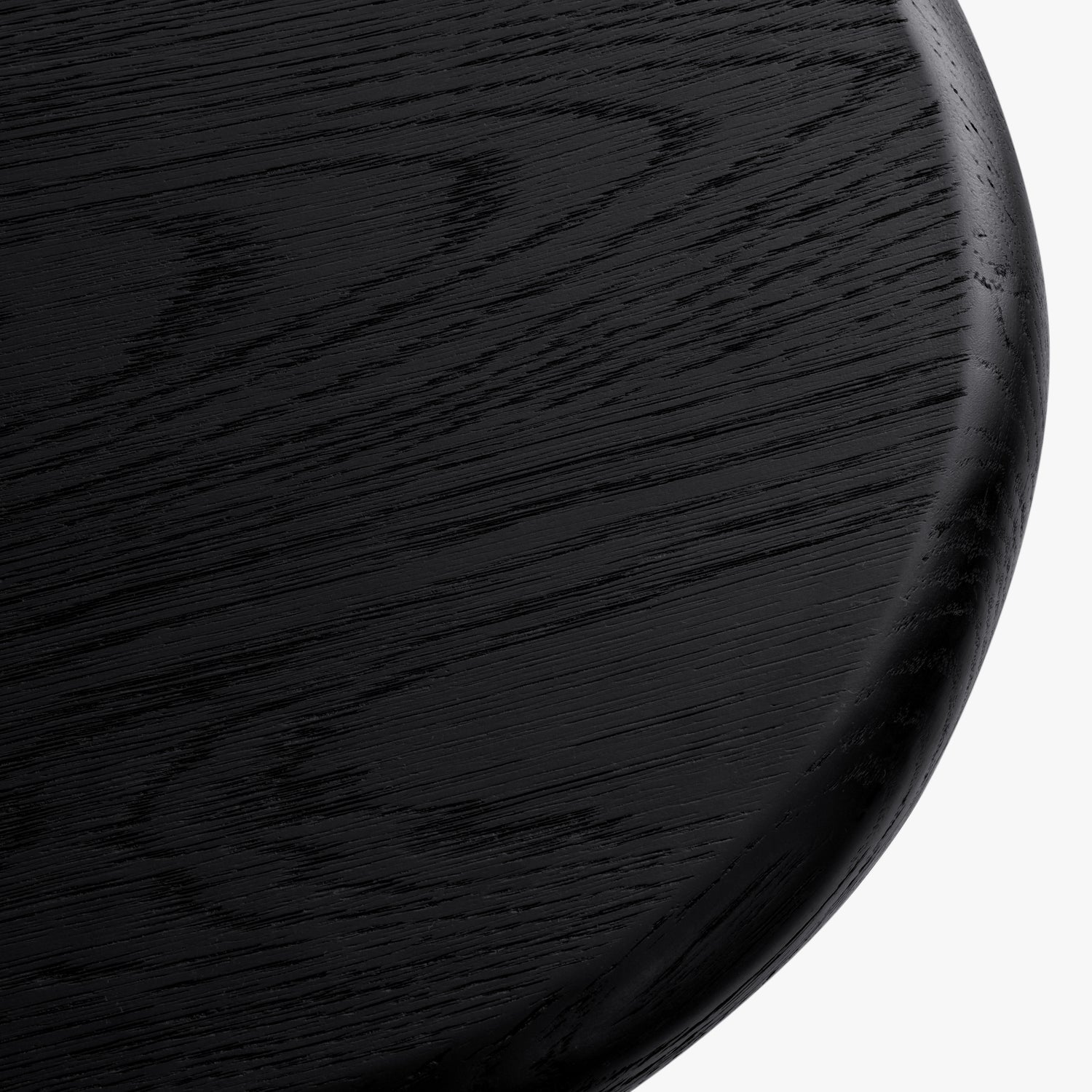 Co. House Designs Eva Oak Black Side Table