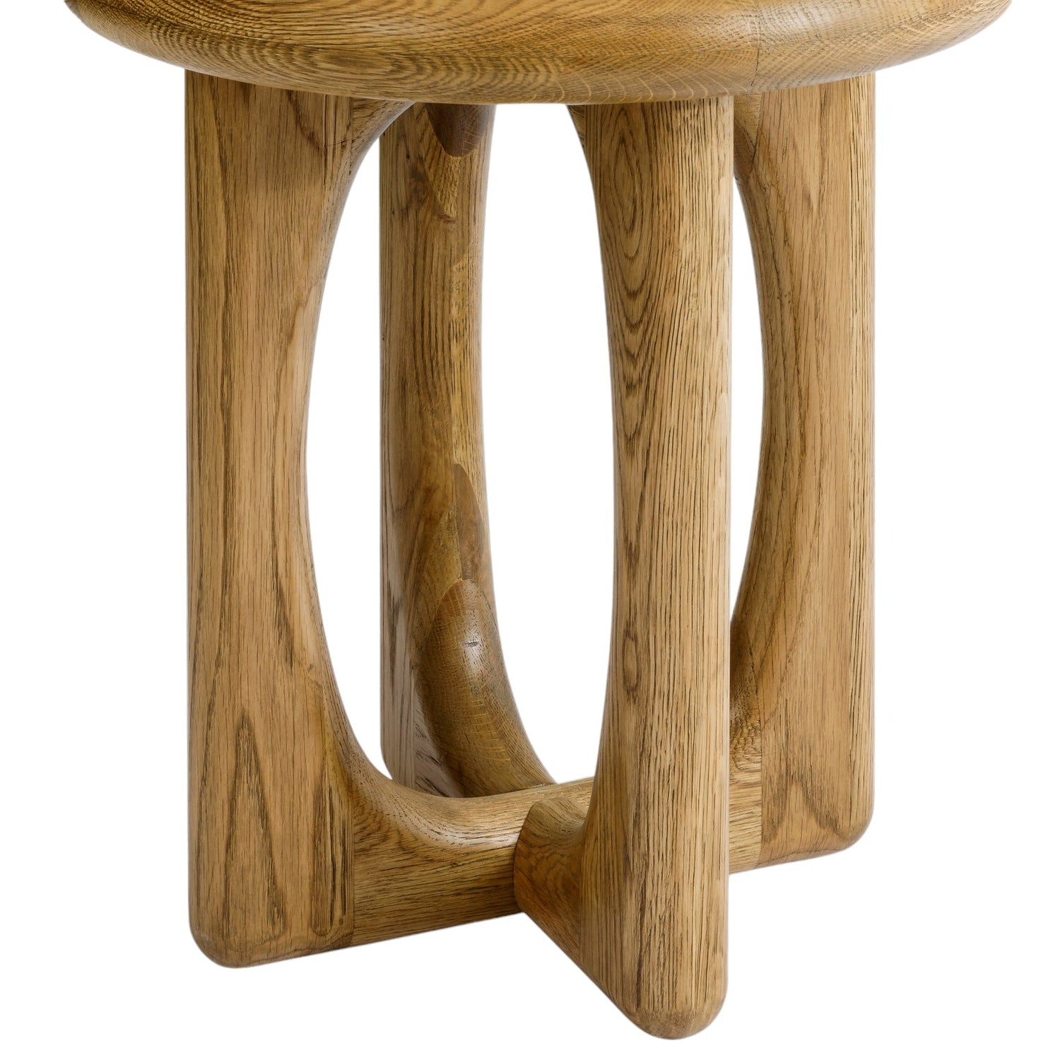 Co. House Designs Eva Oak Natural Side Table
