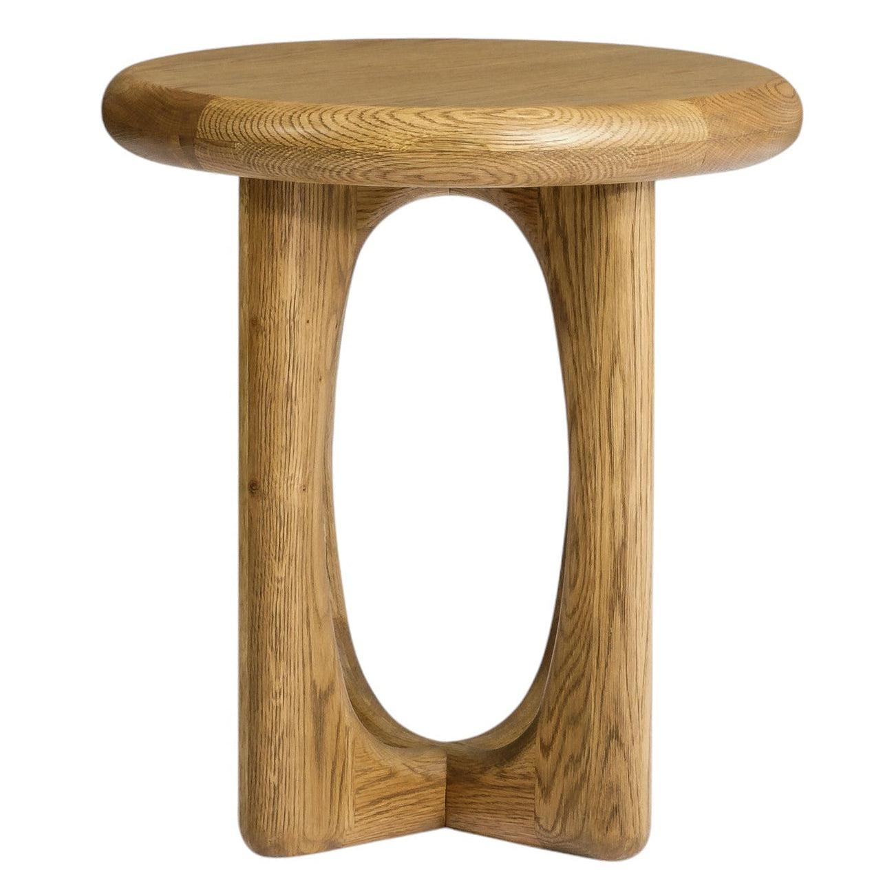 Co. House Designs Eva Oak Natural Side Table