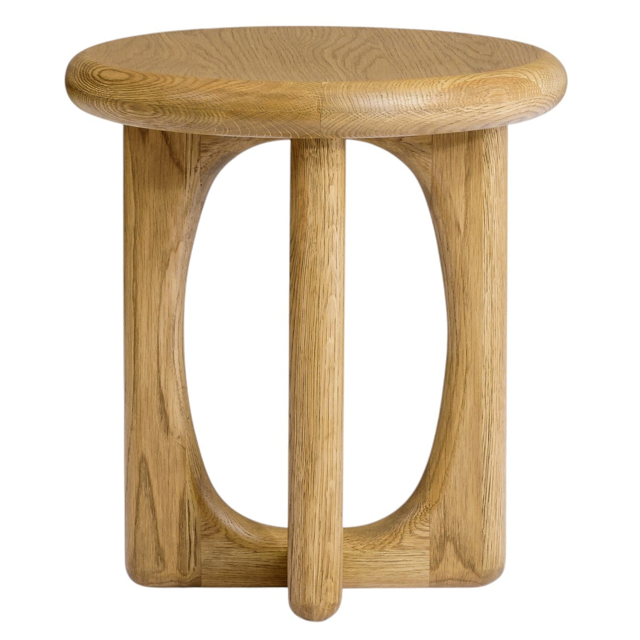 Co. House Designs Eva Oak Natural Side Table