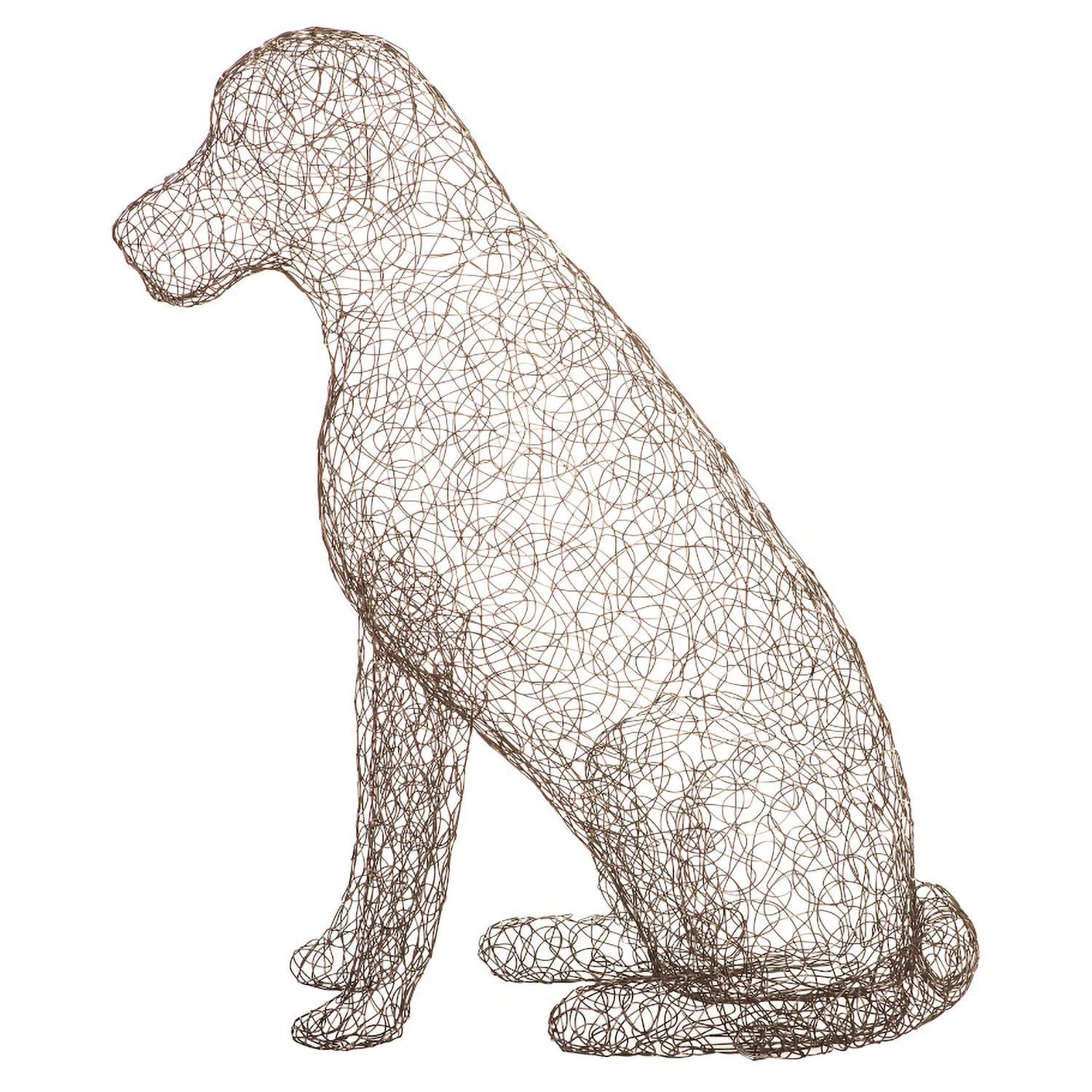 Phillips Collection Crazy Wire Retriever Sculpture