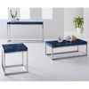 Phillips Collection Agate & Stainless Steel Coffee Table