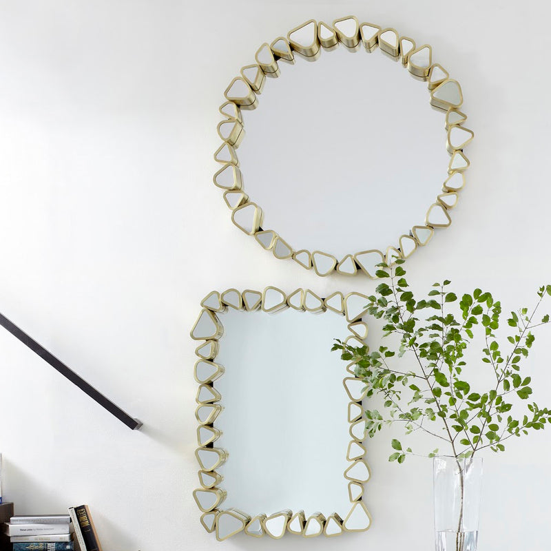 Phillips Collection Round Pebble Wall Mirror