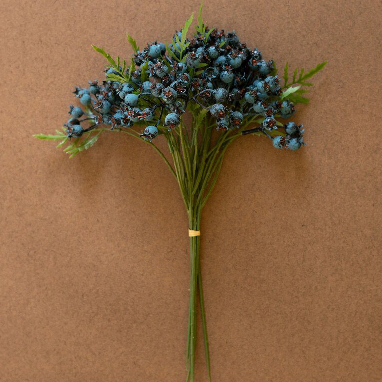 Artificial Blueberry Bundle Set of 6