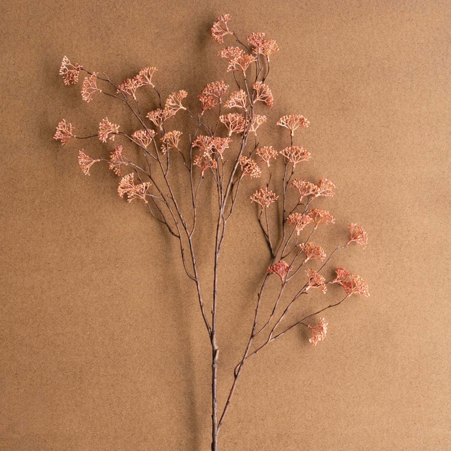 Blush Rice Flower Faux Plant Stem Set of 6