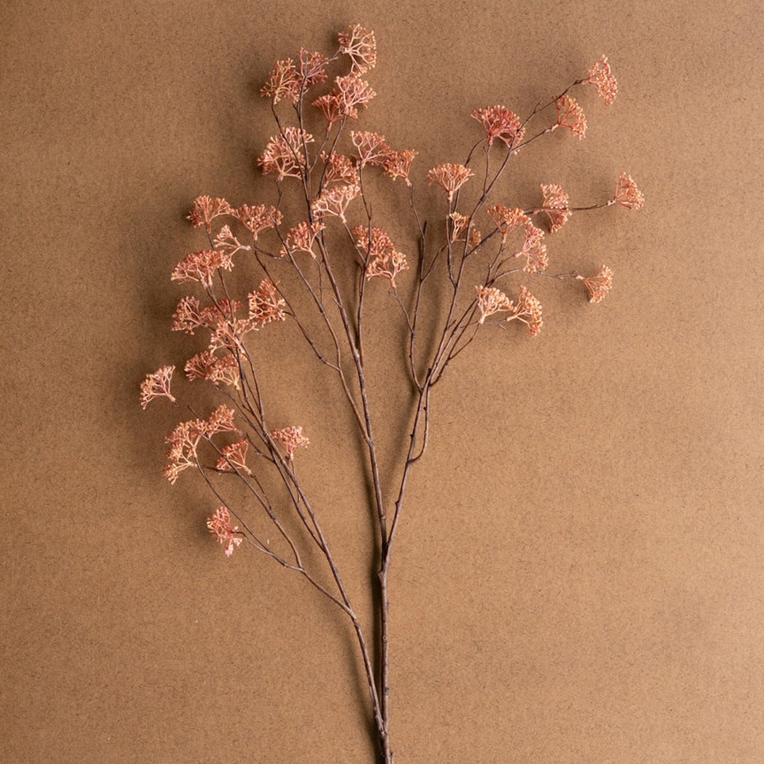 Blush Rice Flower Faux Plant Stem Set of 6