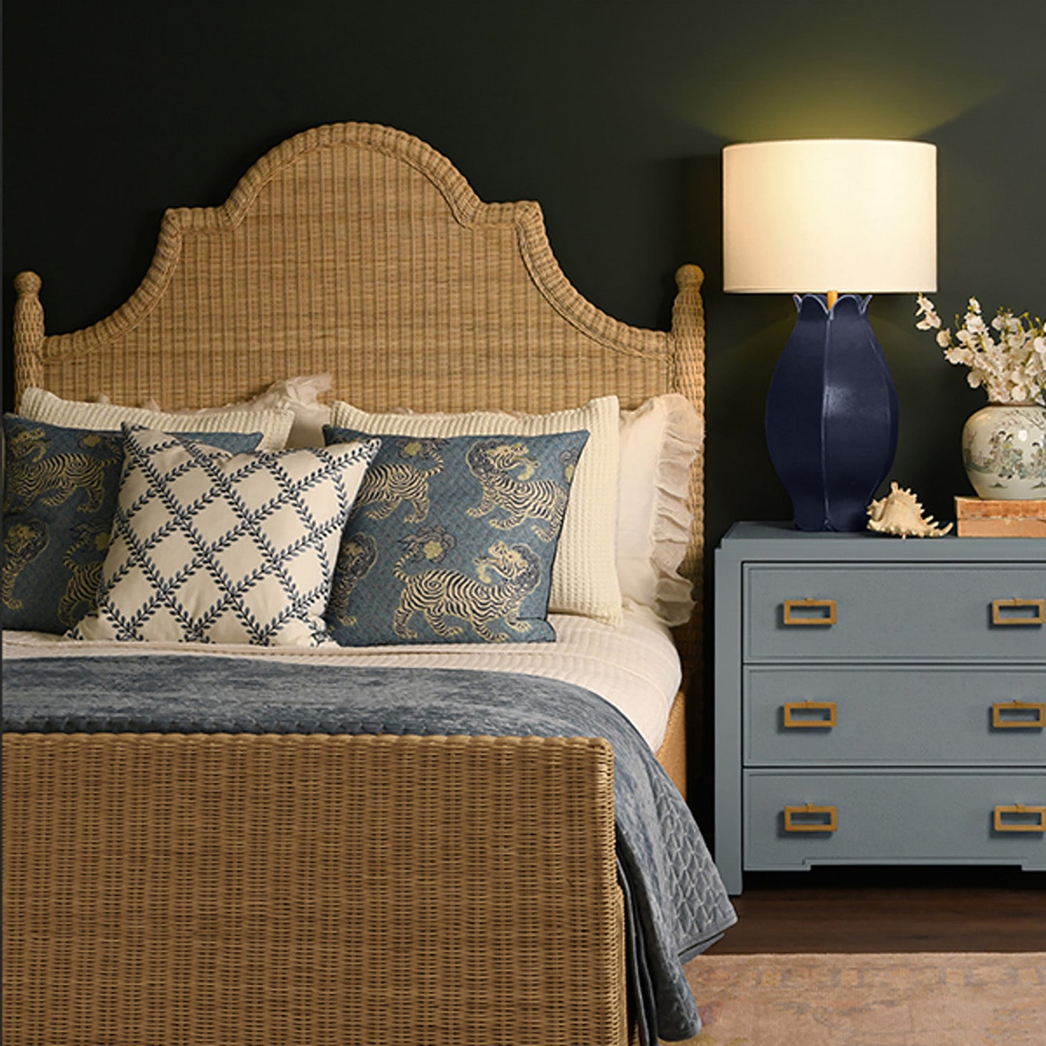 Worlds Away Chamberlain Bed