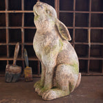 Rabbit Faux Concrete Statue