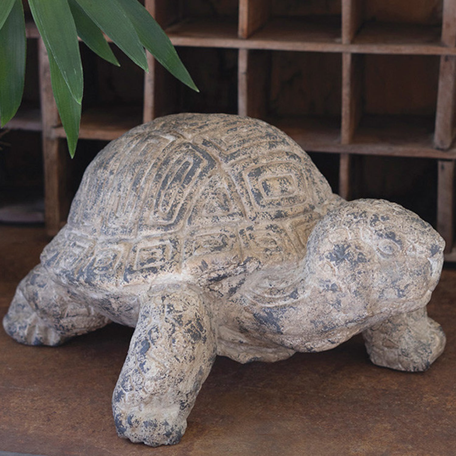 Faux Concrete Turtle