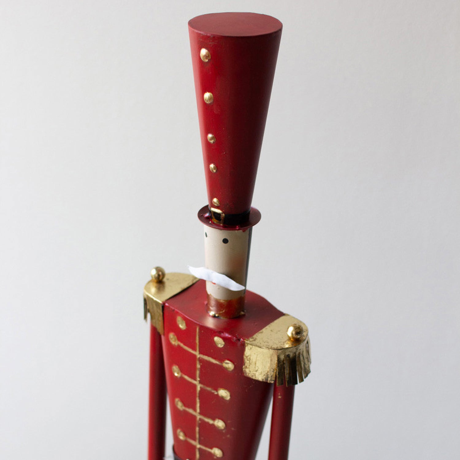 Metal Christmas Soldier Set of 2