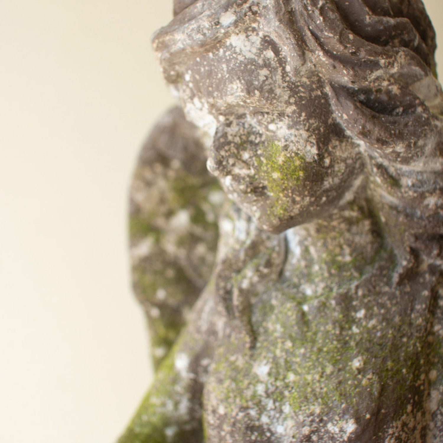 Faux Concrete Garden Angel
