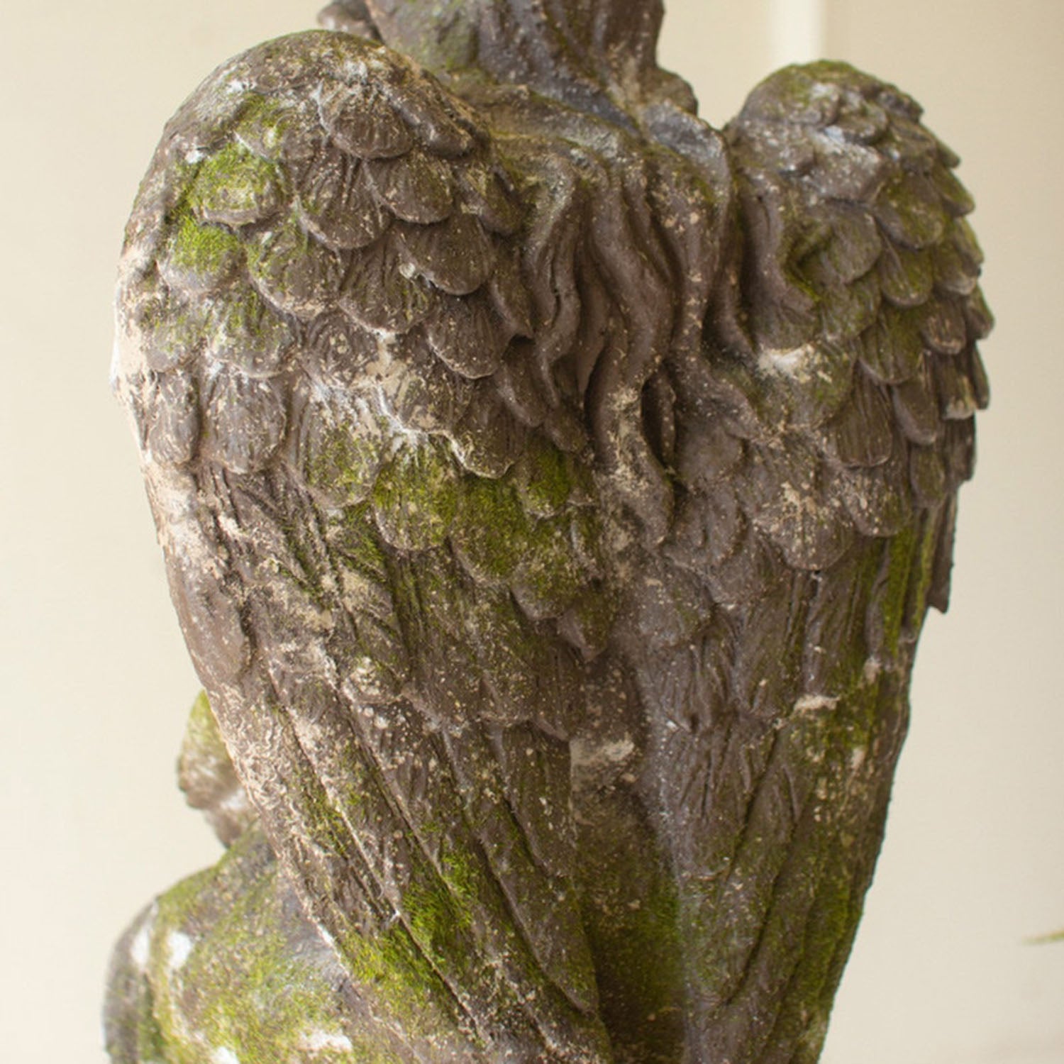 Faux Concrete Garden Angel