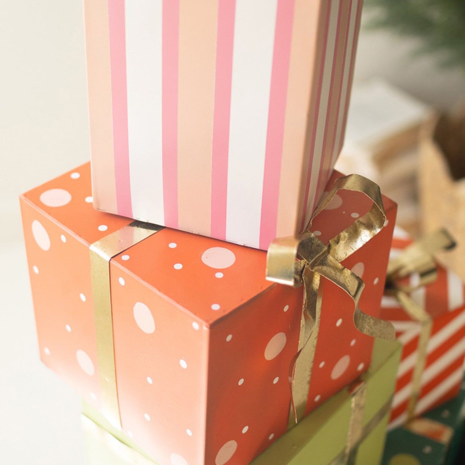 Giant Painted Metal Christmas Sleigh with Presents