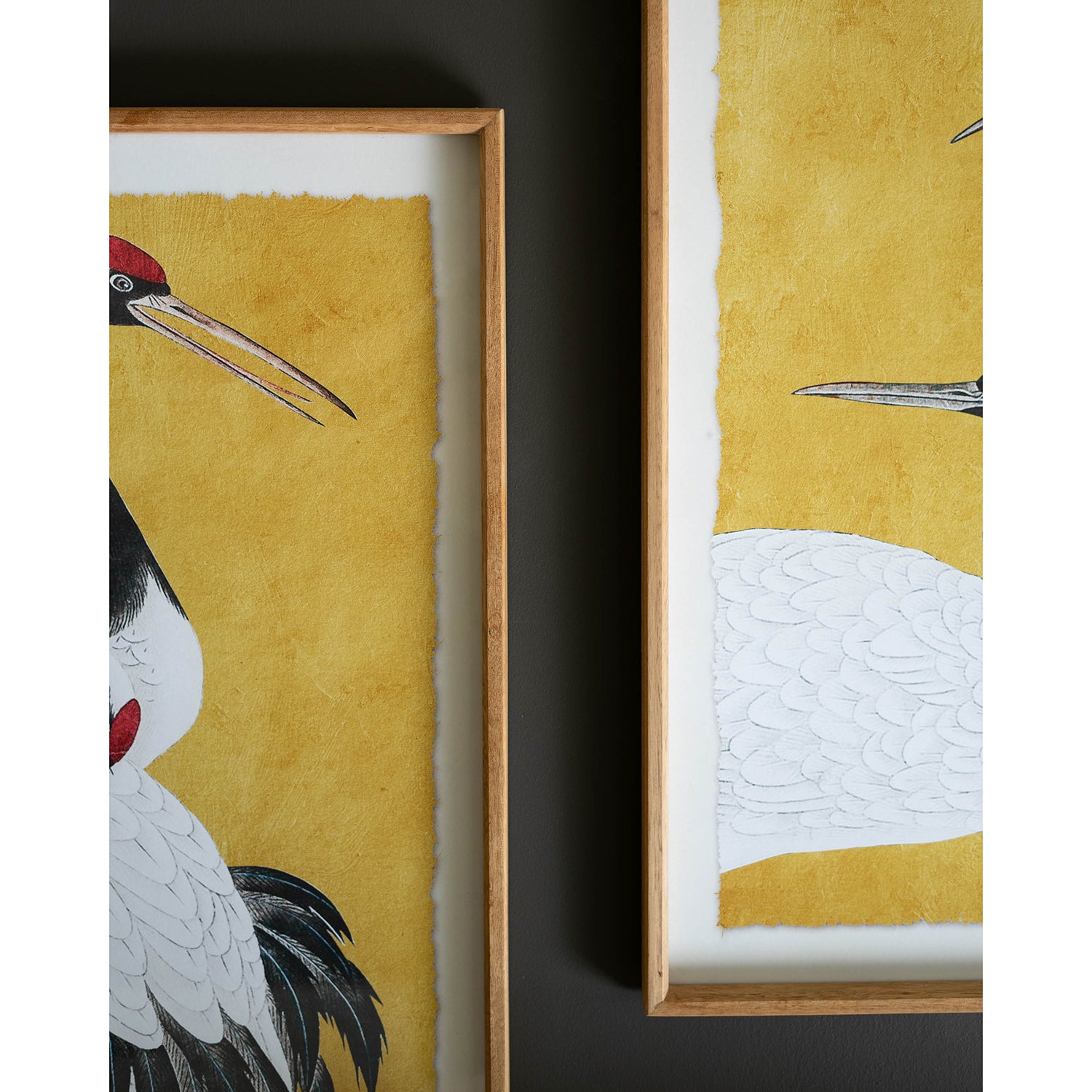 Herons Print Wall Art Set of 2