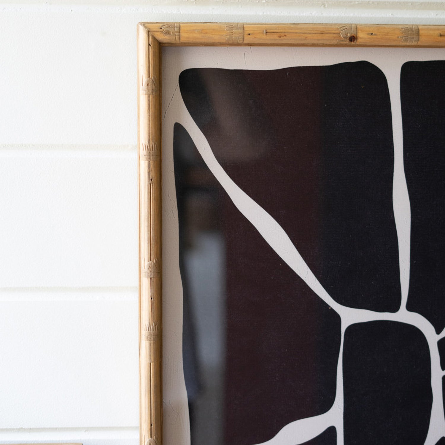 Black & White Abstract Framed Art Set of 2