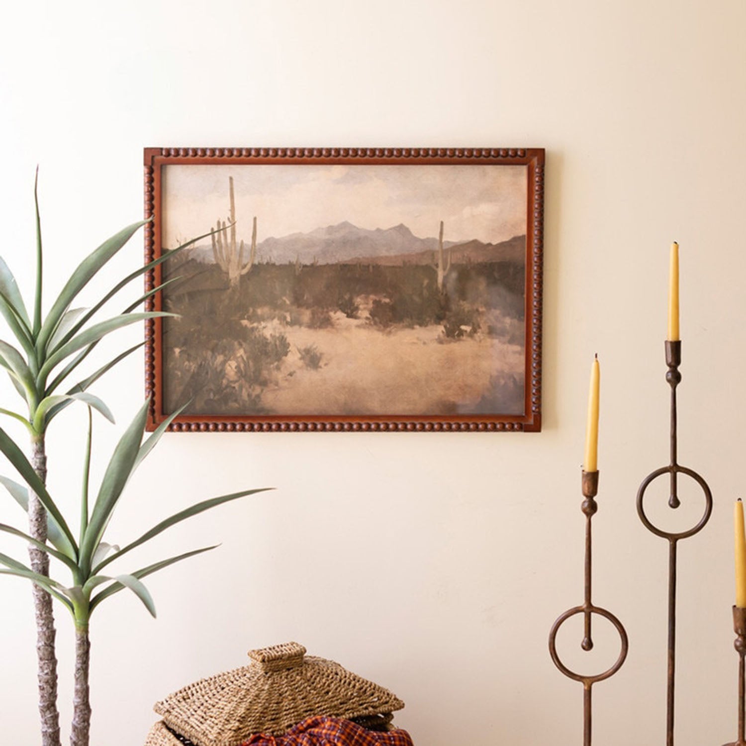 Desert Landscape Framed Artwork