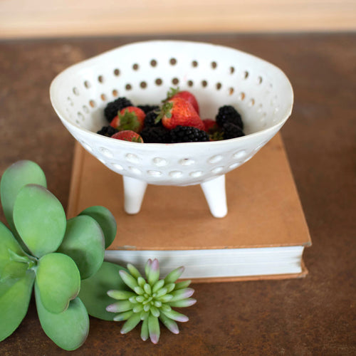 Berry Footed Bowl