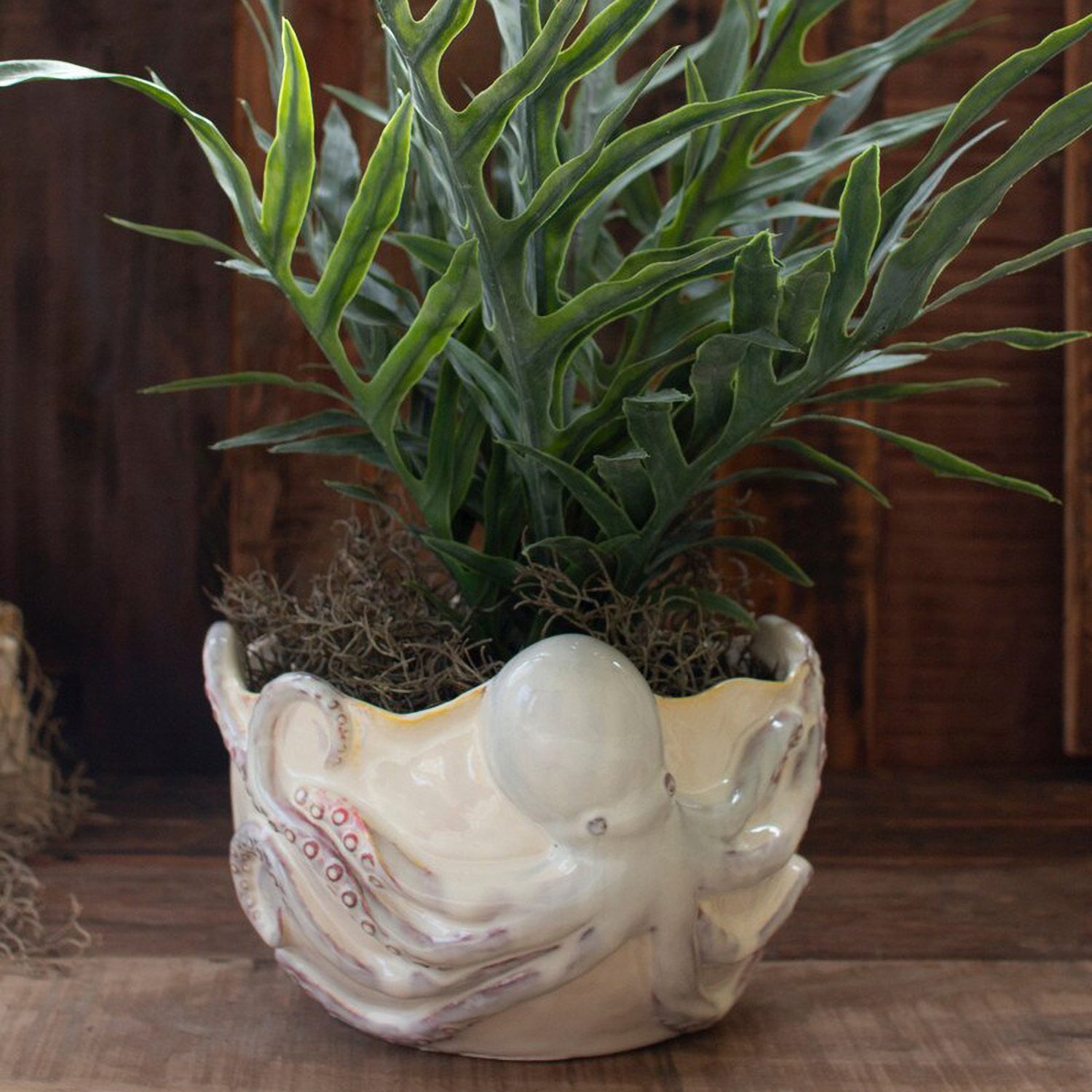 Ceramic Octopus Vase