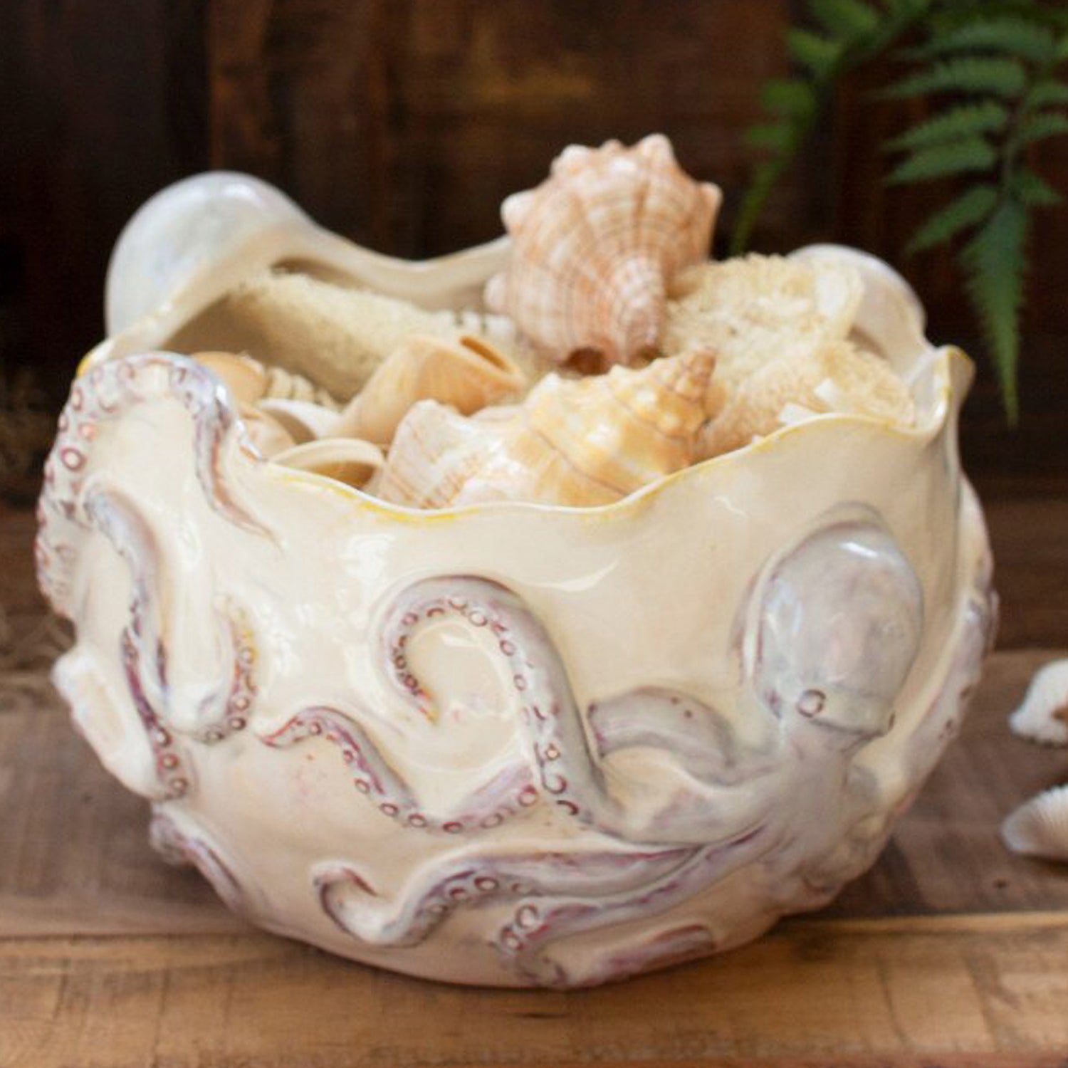 Ceramic Octopus Vase