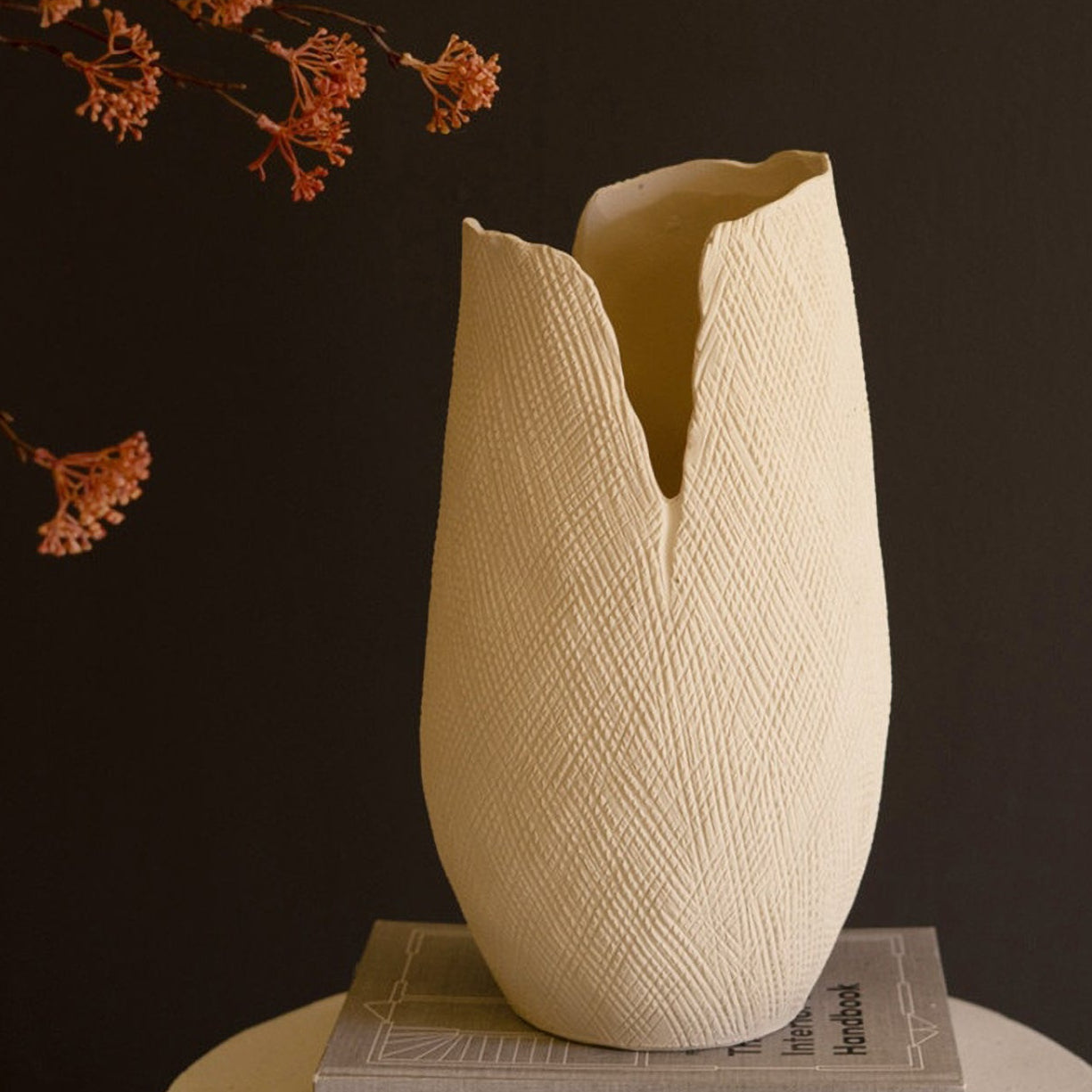 Textured Bloom Flower Vase