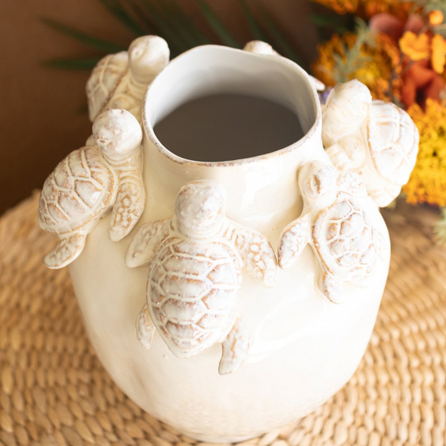 Ceramic Turtles Vase