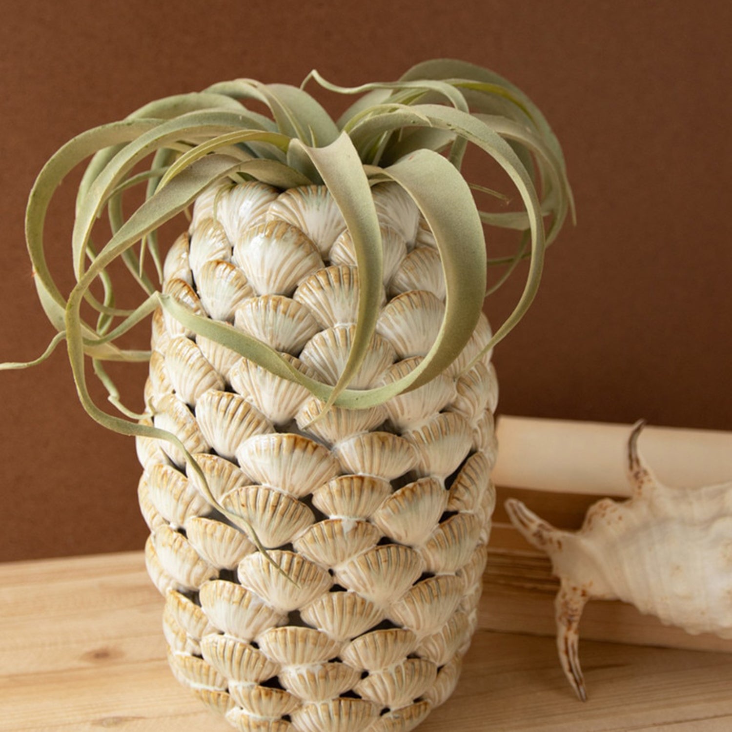Ceramic Shells Vase