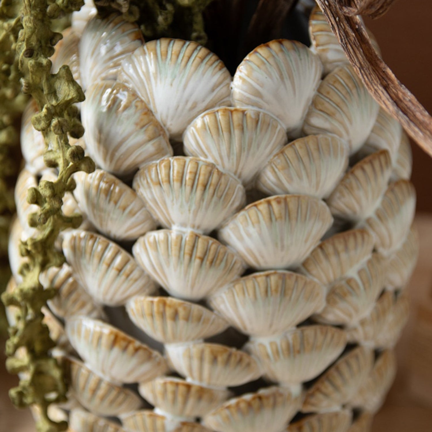 Ceramic Shells Vase