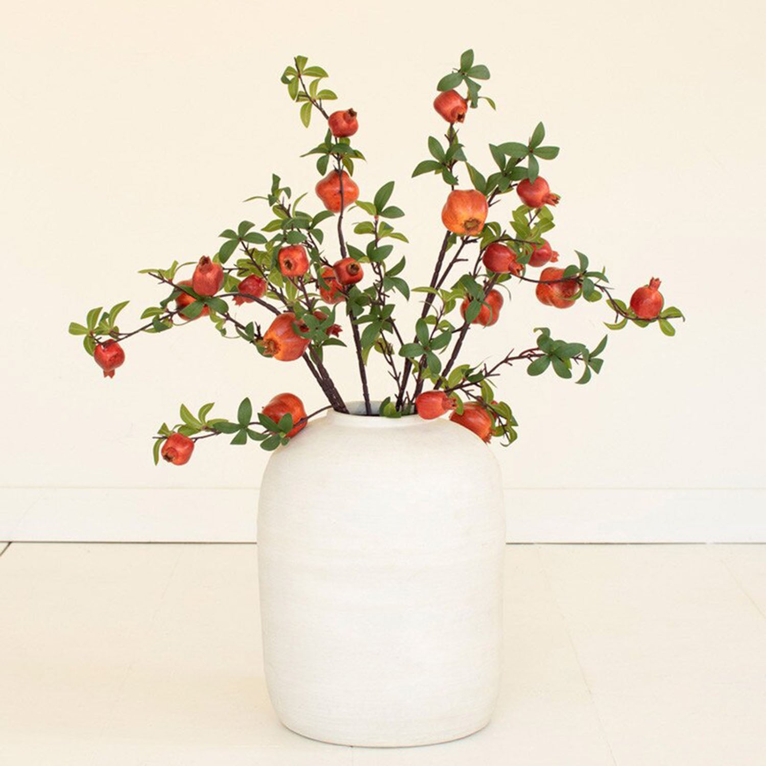 Faux Pomegranate Spray Set of 6