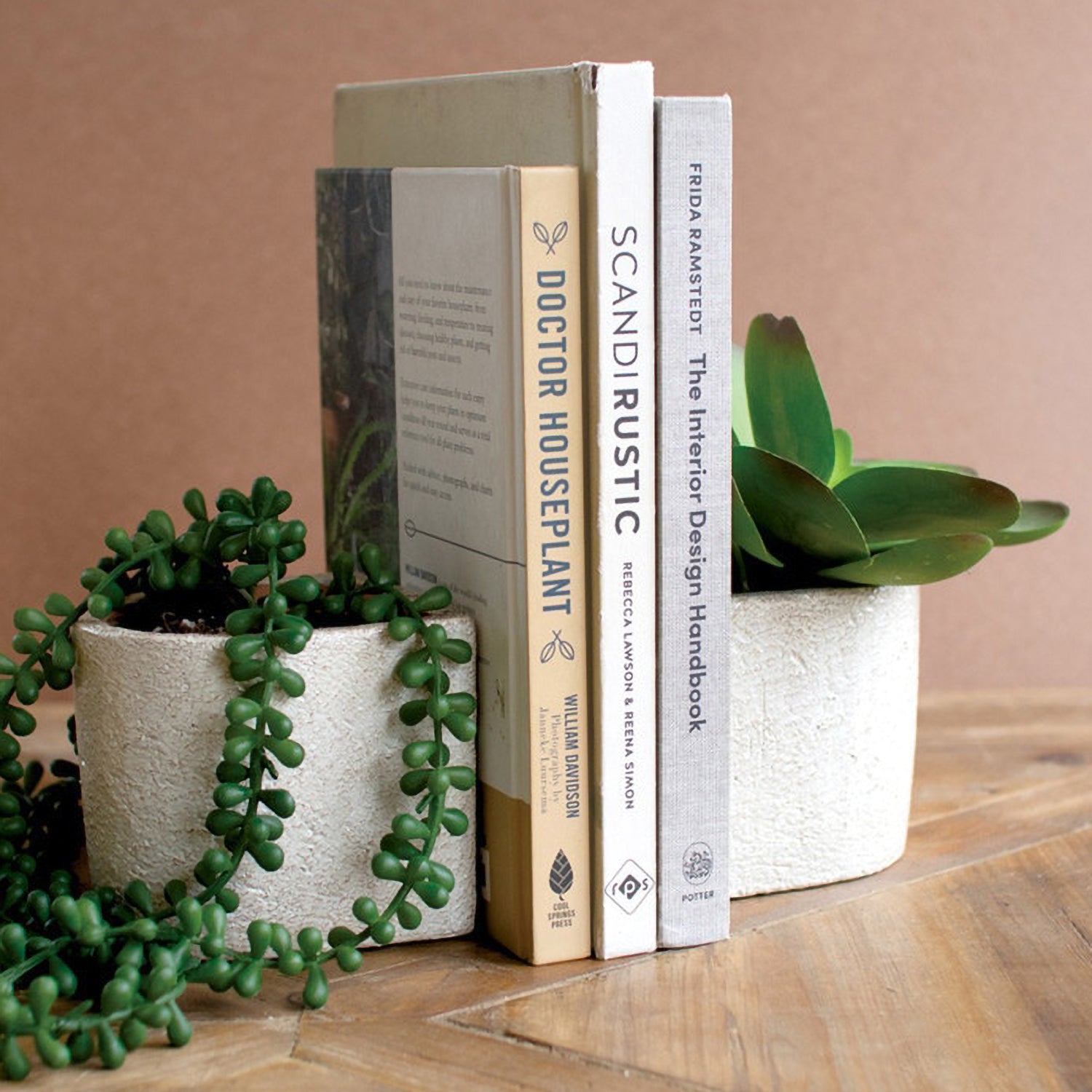 Planter Bookend Set