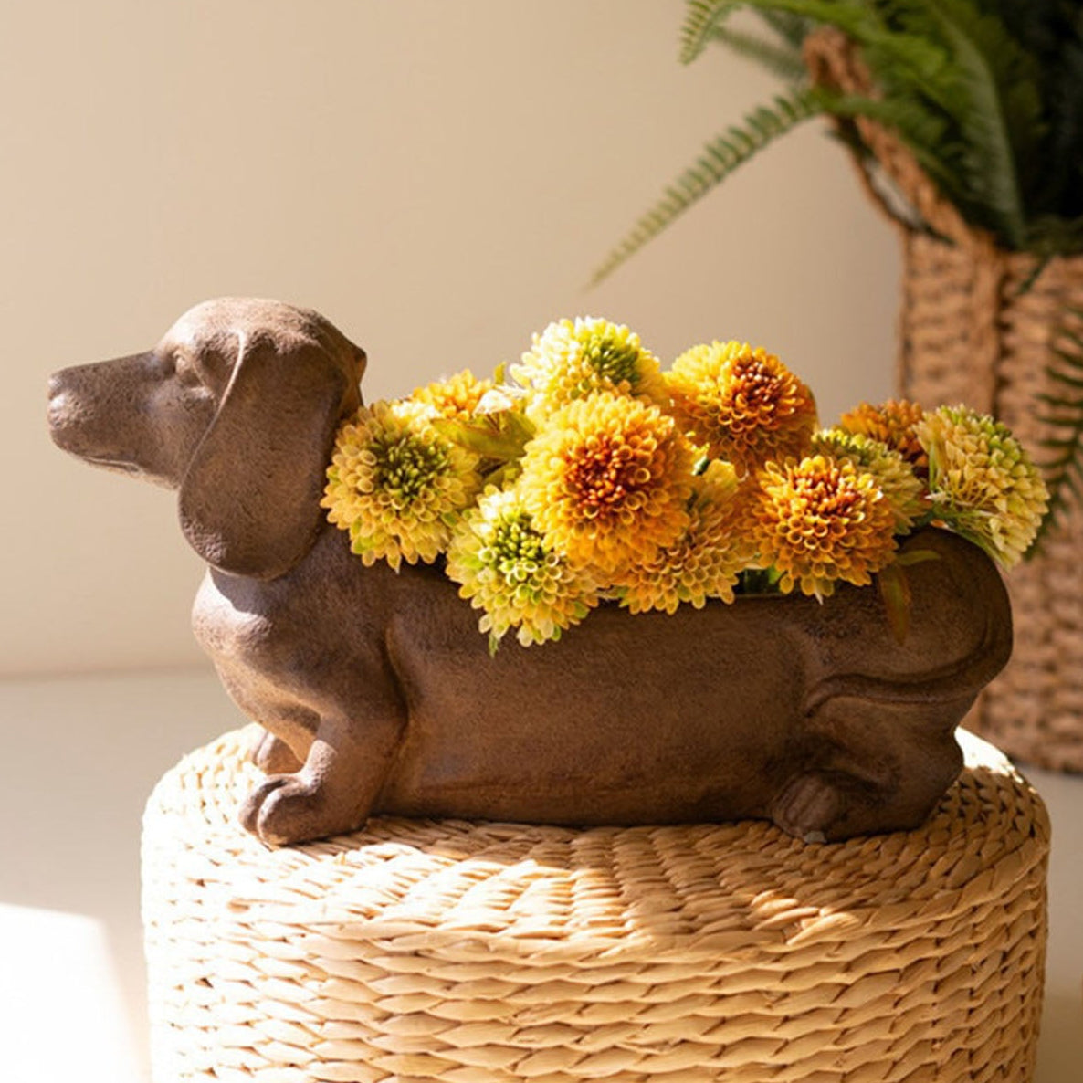 Dachshund Planter
