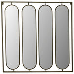 Four Oval Wall Mirror