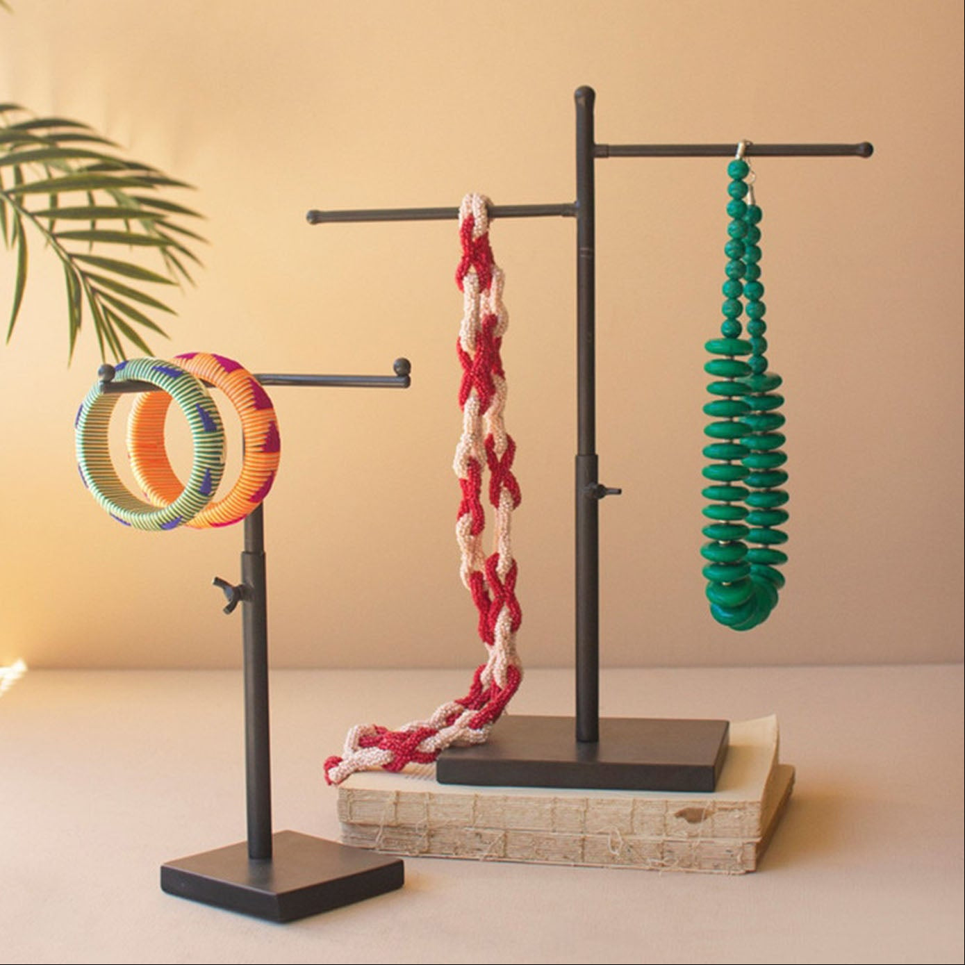 Adjustable Metal Jewelry Display Set of 2