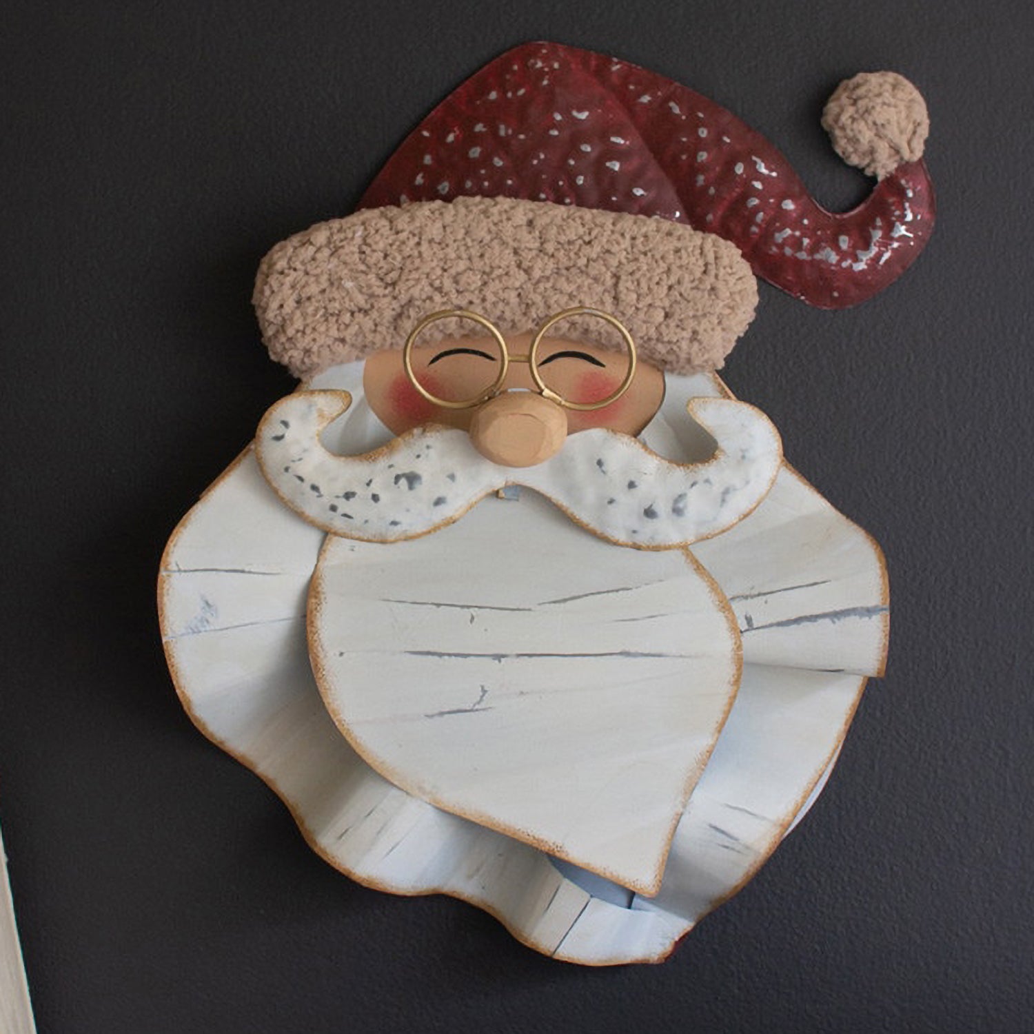 Santa Head Wall Decor
