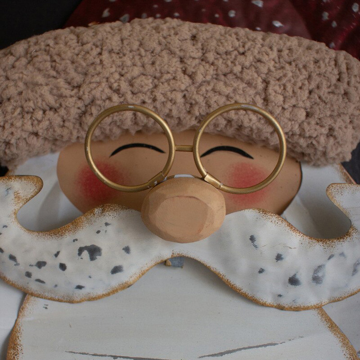 Santa Head Wall Decor