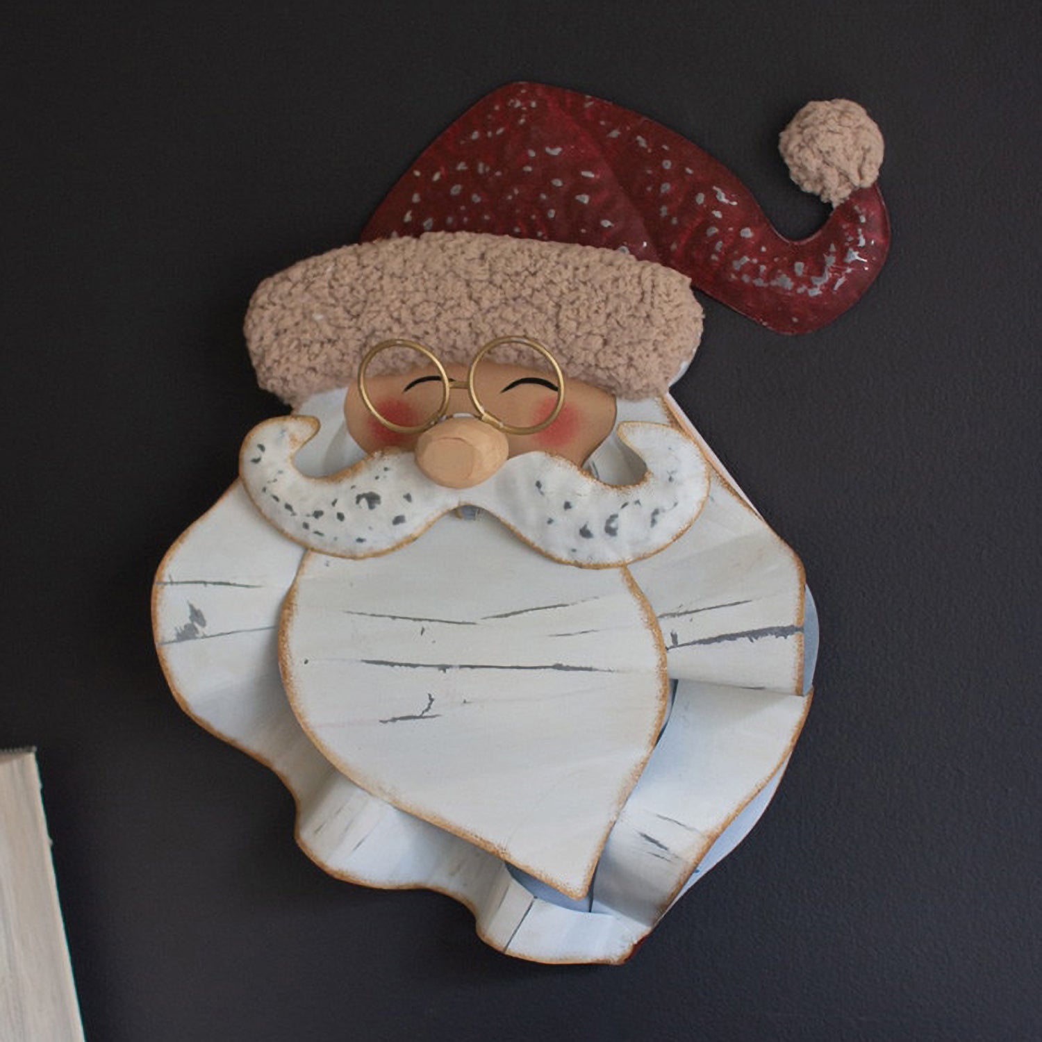 Santa Head Wall Decor