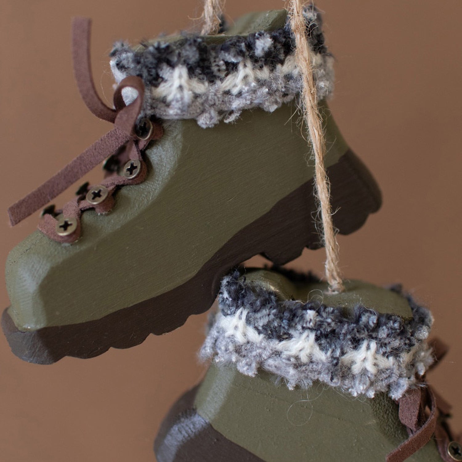 Hiking Boot Ornament Set of 6