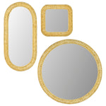 Seagrass Wall Mirror Set of 3