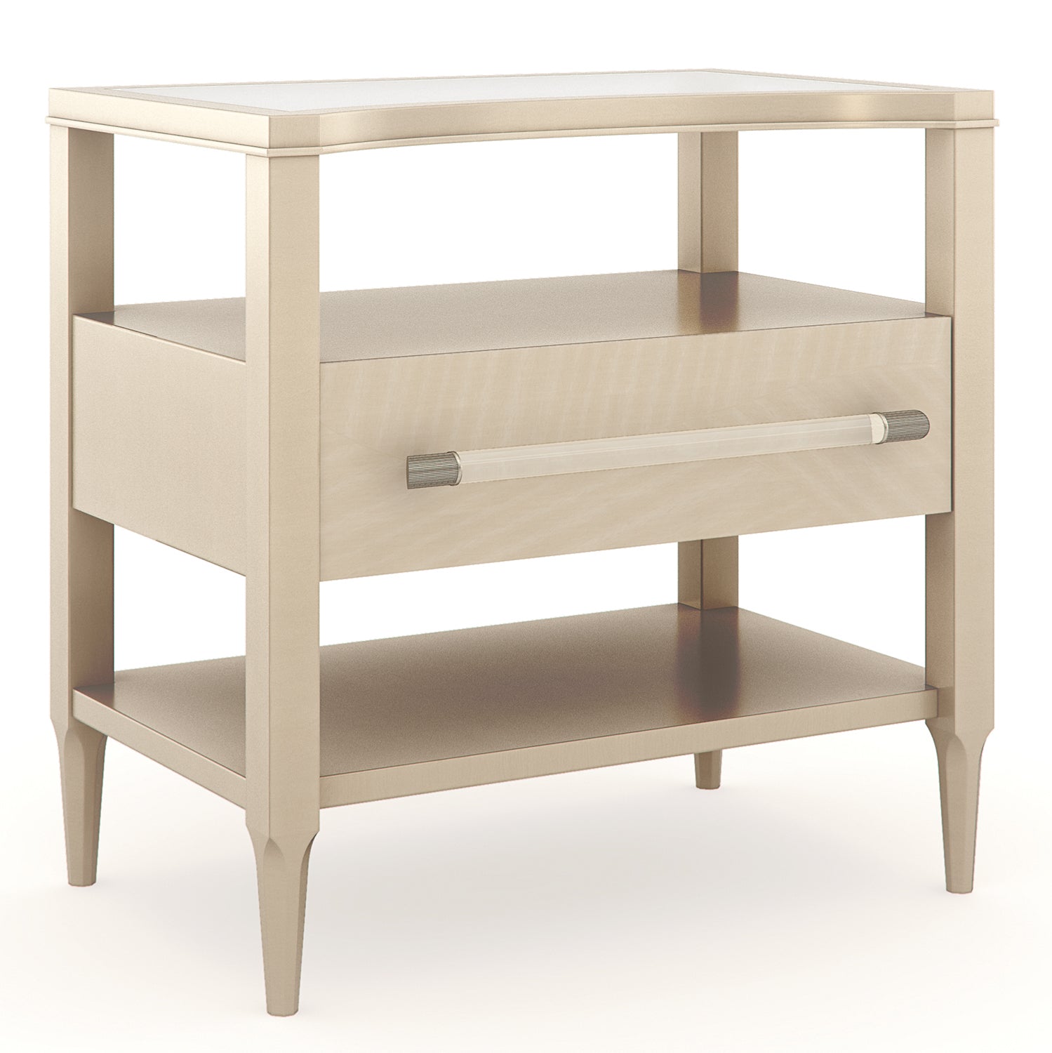 Caracole Clearly Open Nightstand