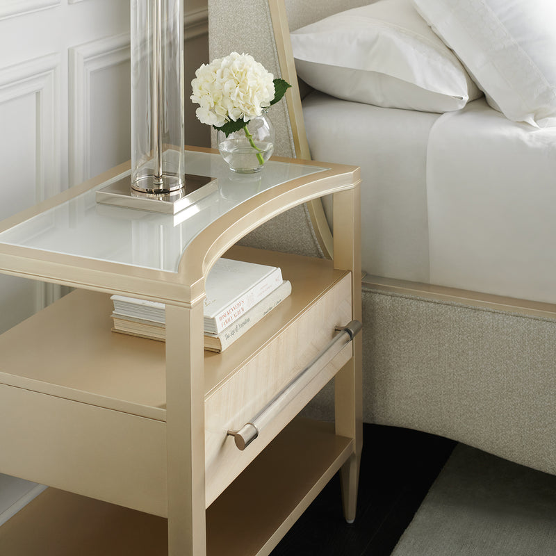 Caracole Clearly Open Nightstand