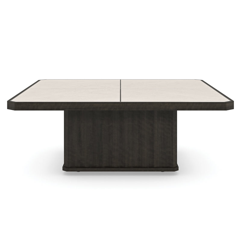 Caracole Solid As A Rock Cocktail Table