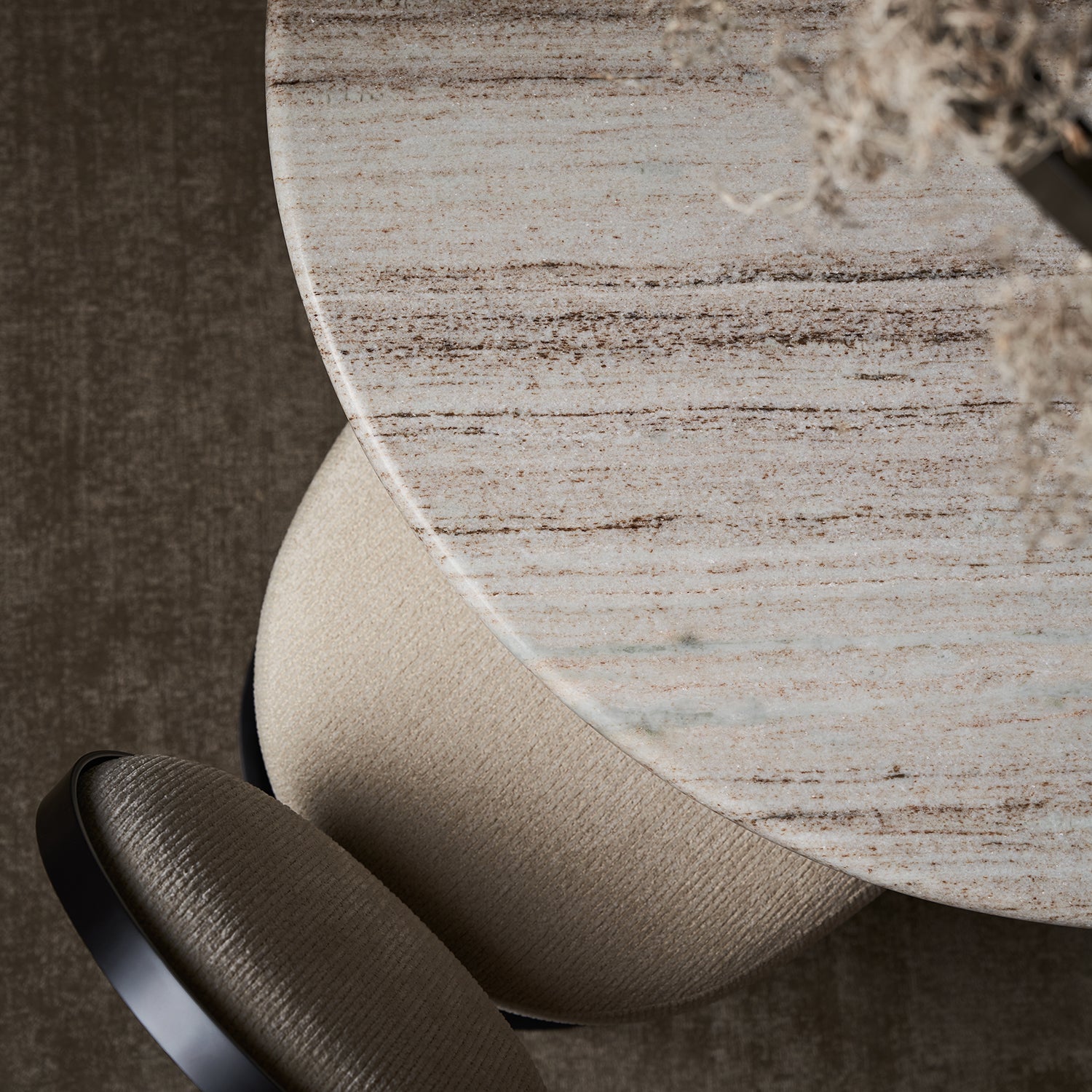 Caracole La Lune Dining Chair Set of 2 styled in a luxury interior