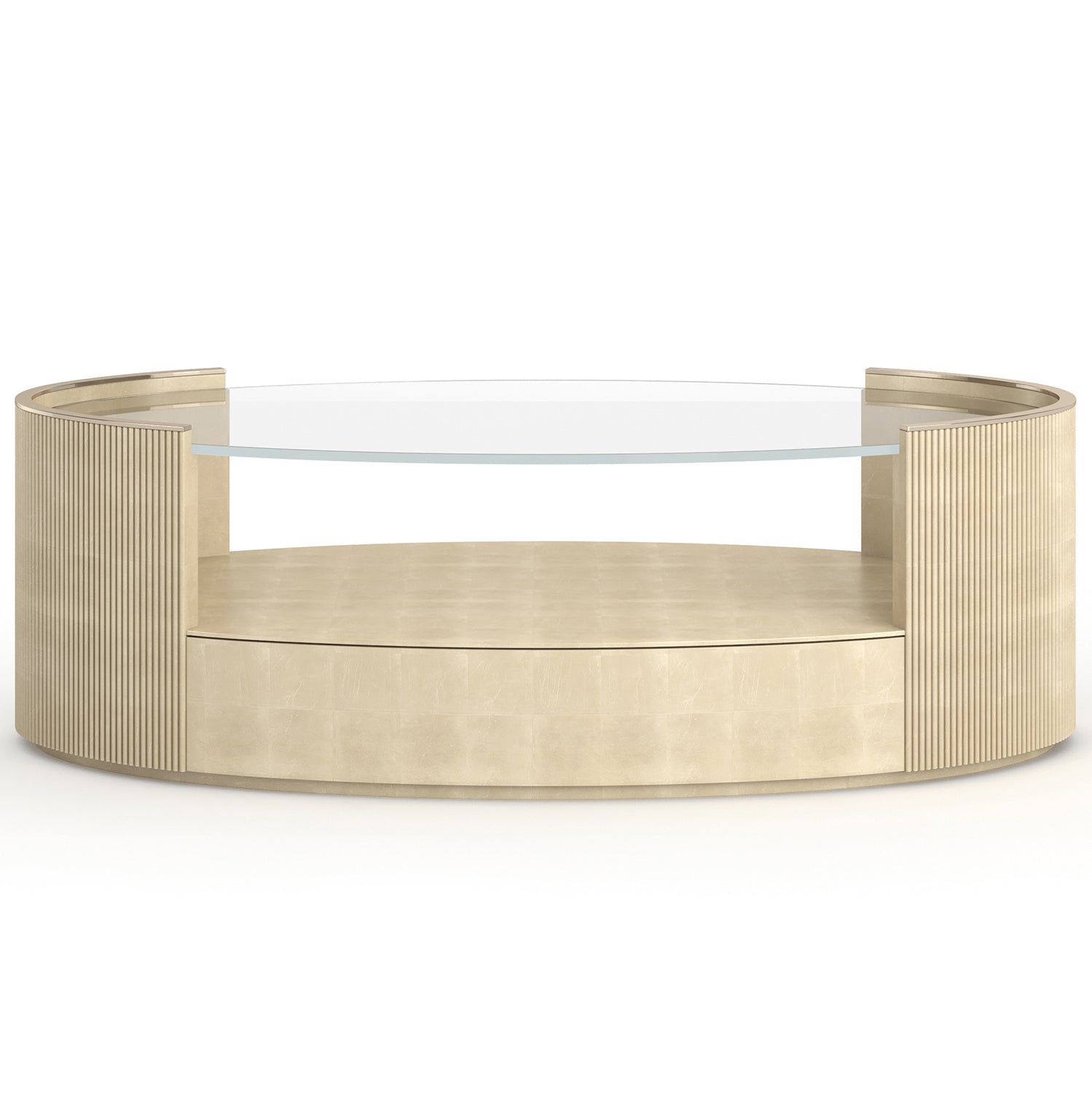 Caracole Love Oval Cocktail Table