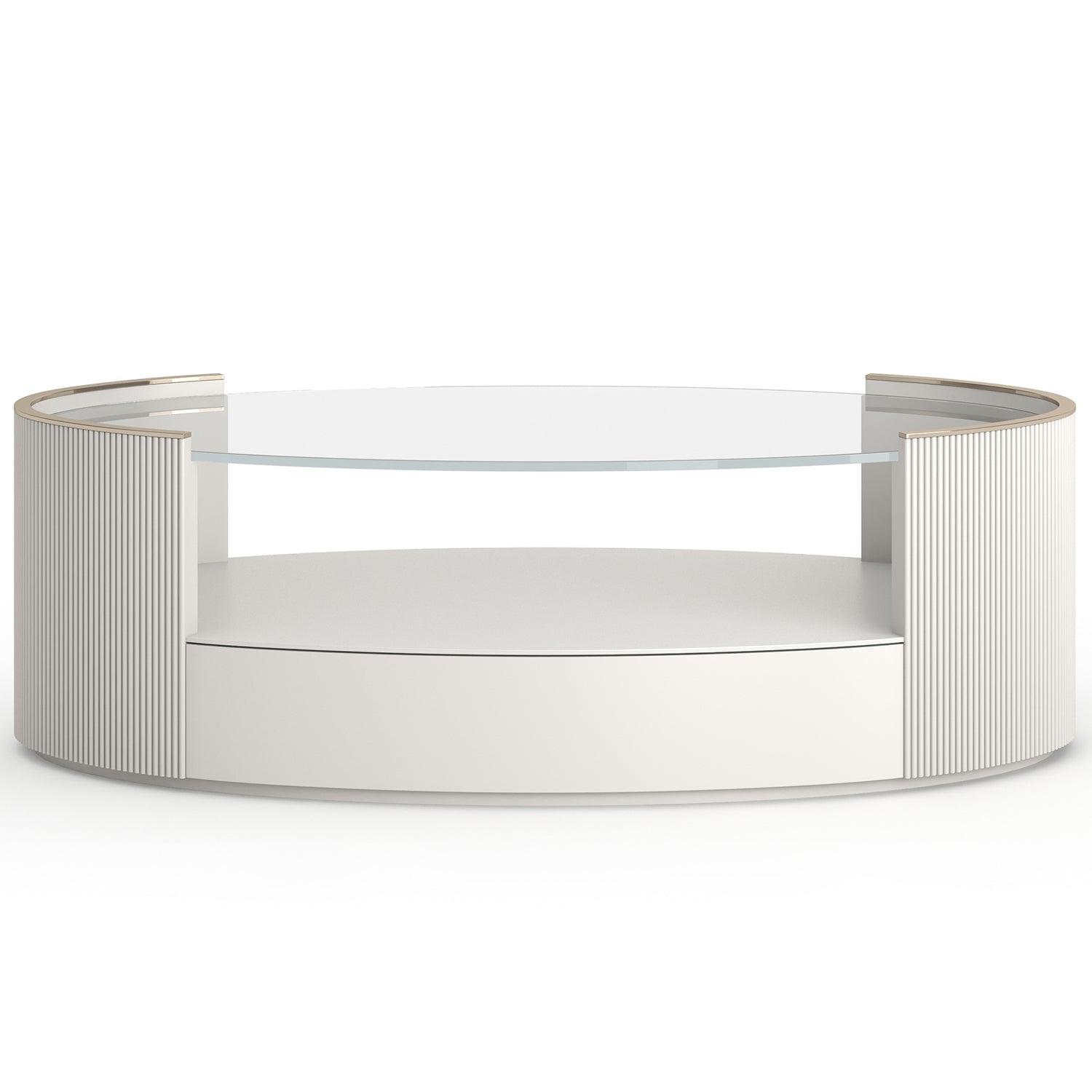 Caracole Love Oval Cocktail Table