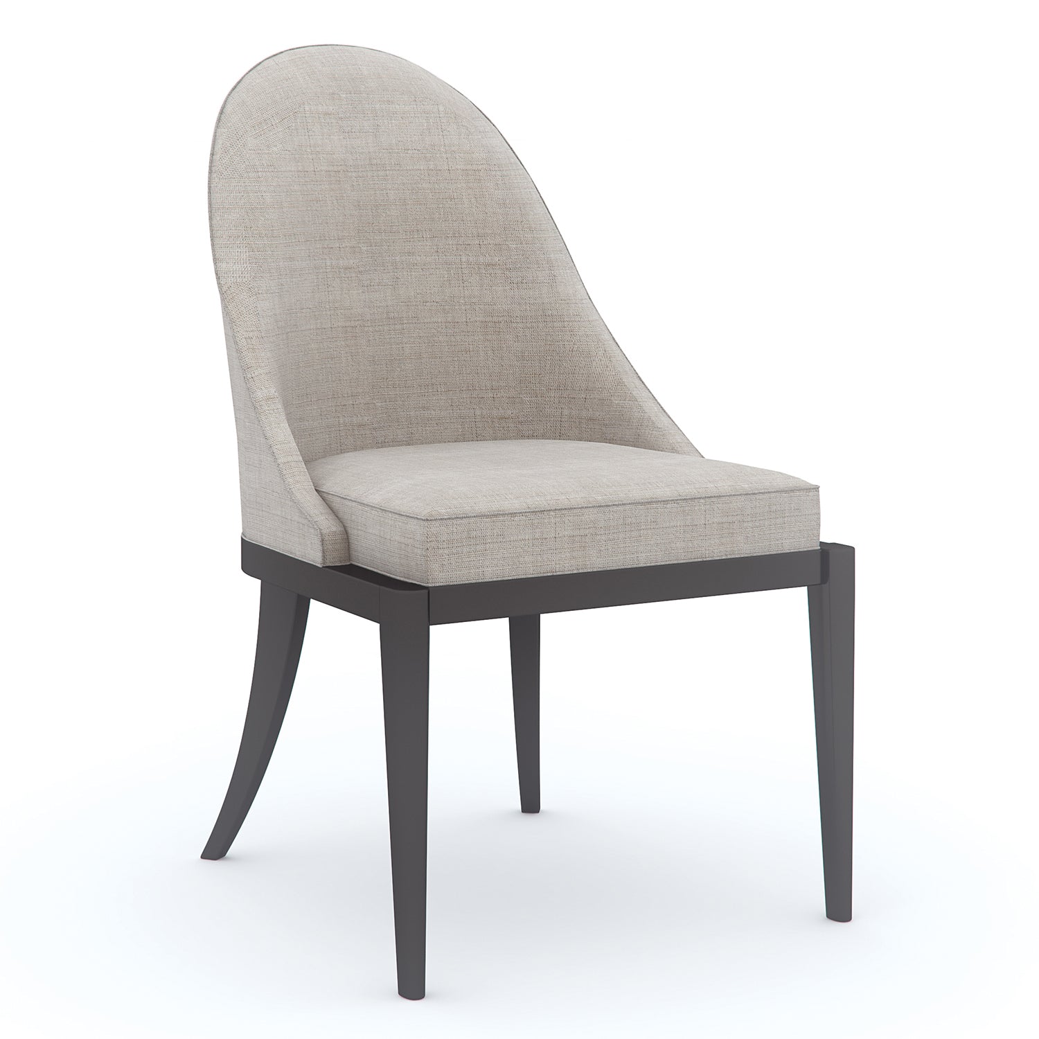 Caracole Natural Choice Side Chair Set of 2 in Ash — side profile