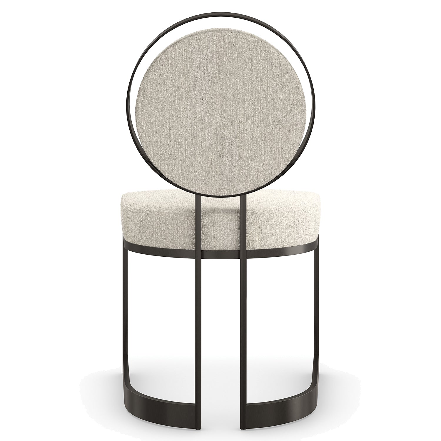 Caracole La Lune Dining Chair Set of 2 showing Metal construction