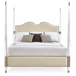 Caracole The Post Is Clear King Bed