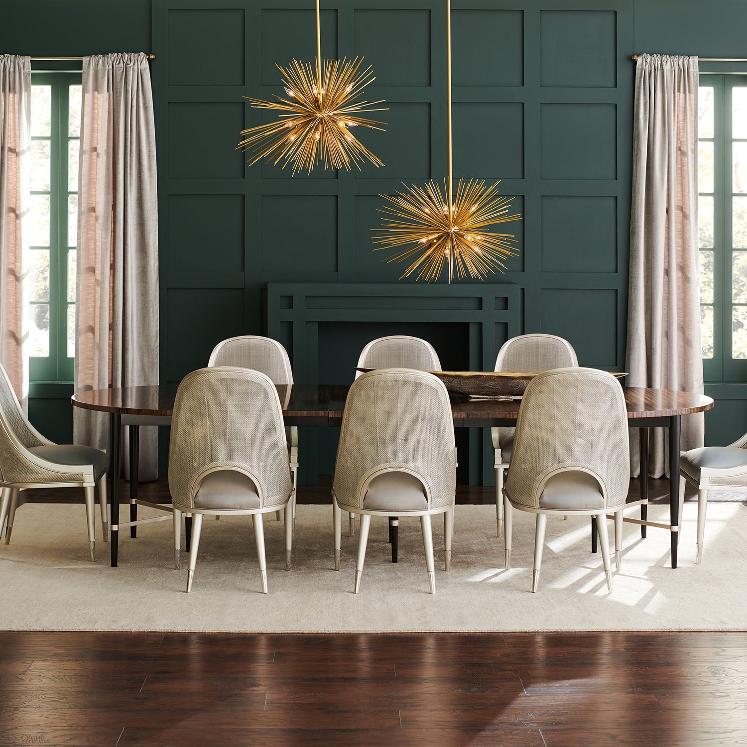 Caracole Long And Short Of It Expandable Dining Table