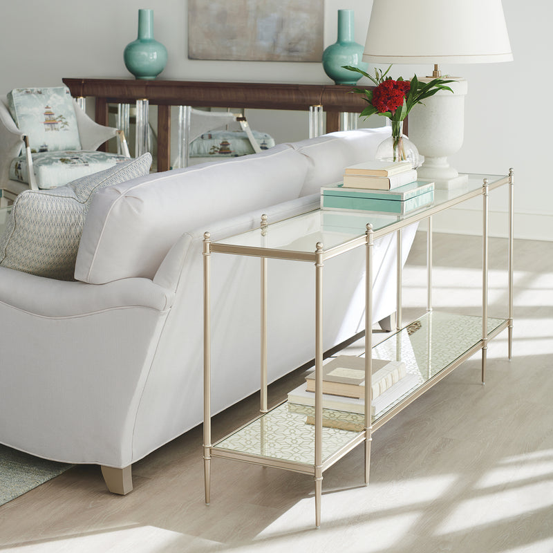 Caracole Perfection Neutral Console Table